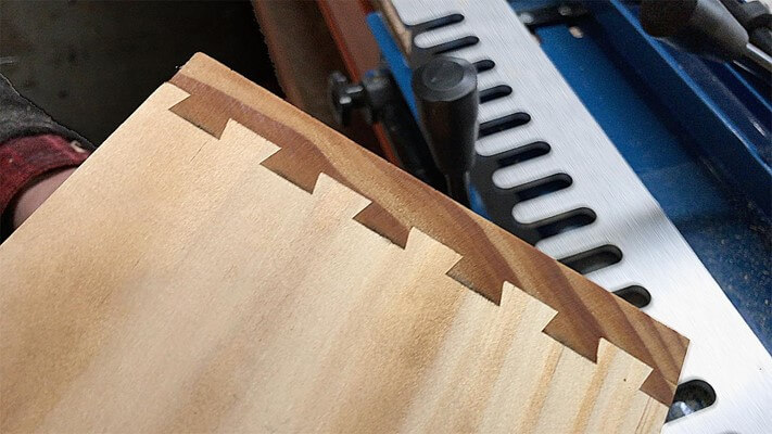 Baladonia 5/16in Half-Blind Dovetail Template for 12in Dovetail Jig