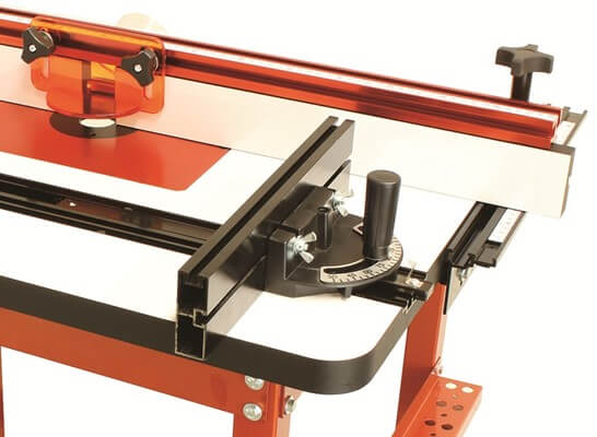 Sherwood Mitre Guide for Router Tables Aluminium Sub-Fence with T-channels