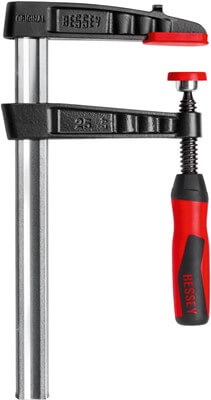 Bessey Quick Action Clamp TG Series 160mm Capacity Soft Grip Handle