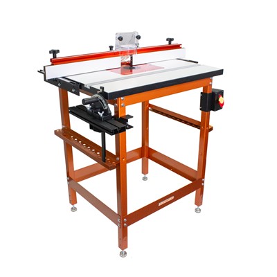 Sherwood Router Table Standalone with MDF/Phenolic Table & Aluminium Mounting Plate