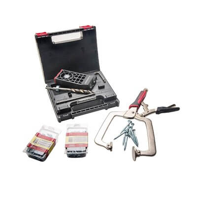 Milescraft Pocket Hole Jig 300 Heavy Duty Set with Clamp and Screws
