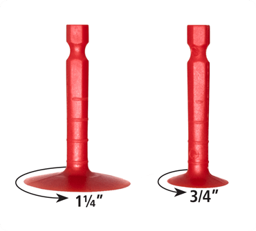 FastCap Kaizen Foam Spinner Set of Two Cutout Levelling Tools