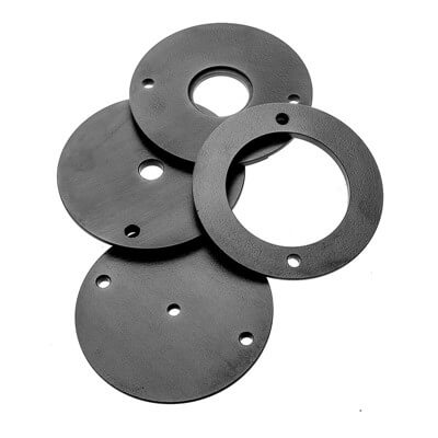 Sherwood Insert Rings Set of 4 for Router Table Mounting Plates