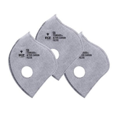 RZMask F1 Active Carbon Filters for M2 and M2.5 Dust Face Mask Pack of 3