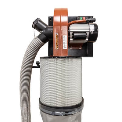 Sherwood 2HP Dust Extractor Single-Stage Dust Collection Wall Mounted 1200CFM