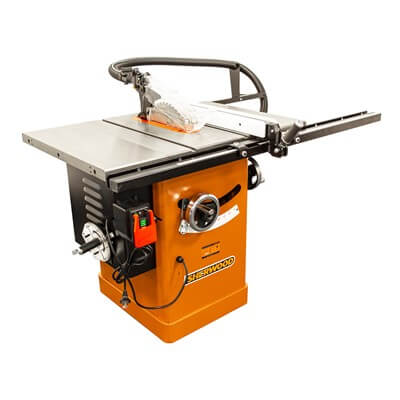 Sherwood 12in Hybrid Table Saw 1800W Cabinet Saw with Cast Iron Table