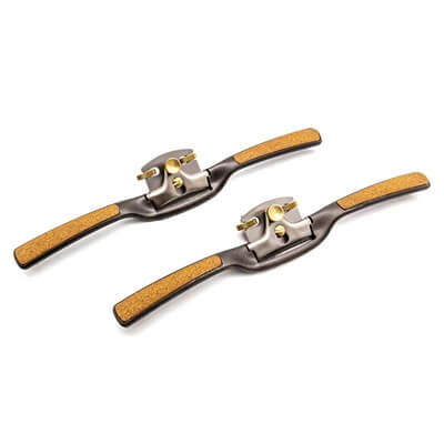 Melbourne Tool Company Set of Two Flat & Round Sole Spokeshaves