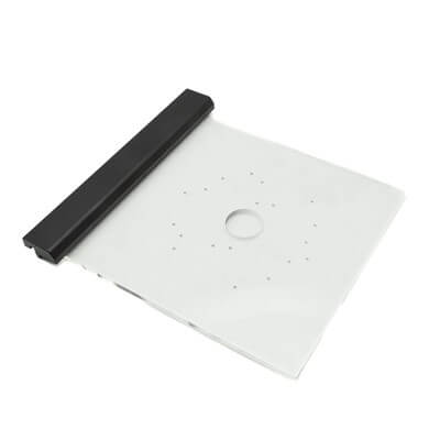 Torquata Router Plate for PTG System T-Track Mounting Clear