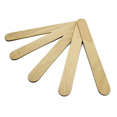Pack of 25 Wooden Mixing Sticks for Resin and Finishes