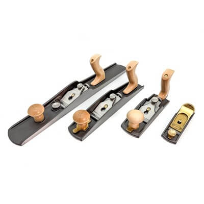 Melbourne Tool Company Low Angle Block, Jack, Smoothing & Jointing Hand Plane Set