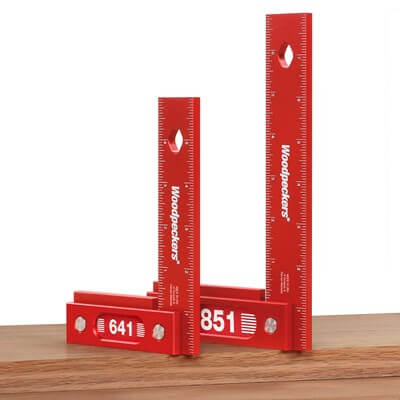 Woodpeckers Precision Woodworking Square - Metric Version