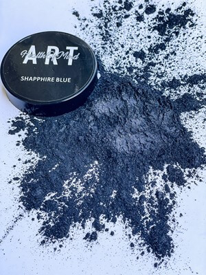 Health of Mind Art Pearlescent Pigment Powder - Sapphire Blue