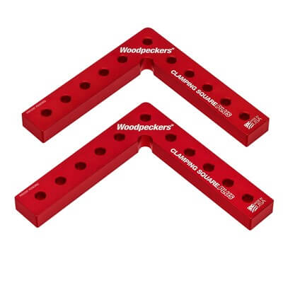 Woodpeckers Clamping Square Plus Set of Two Corner Squares