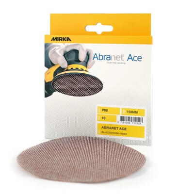 Mirka Abranet Ace Ceramic Sanding Disc 150mm - Pack of 10