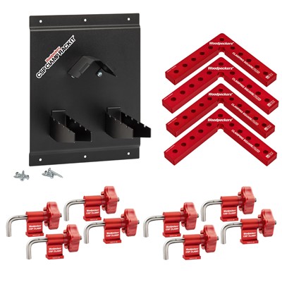 Woodpeckers Standard Clamp Square Plus Rack-It - Kit of 4