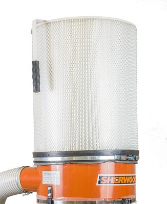 Sherwood Dust Extractor Pleated Filter Cartridges 500x610mm Suits 2HP Units