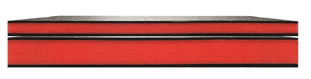 Fastcap Kaizen Foam Grey on Red 57 x 1220 x 610mm Organisational Insert