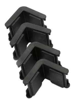 Pony Jorgensen Pack of 4 Plastic Corners for Canvas Band Clamp