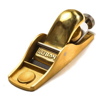 Luban Bronze Knuckle Cap Apron Hand Plane 20 degree Bed Angle