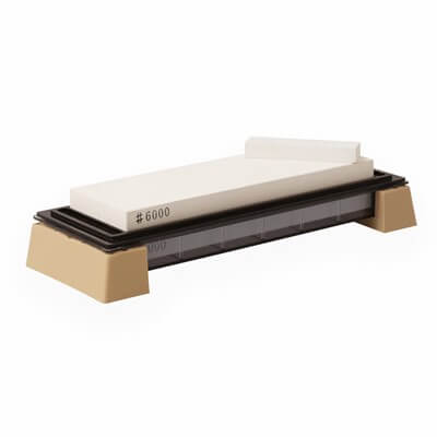 SUEHIRO Cerax Waterstone Double Sided 1000/6000 Grit with Base