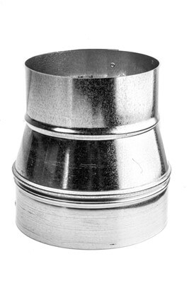 Oneida Steel Reducer for Dust Extractor Ducting 150 - 125mm
