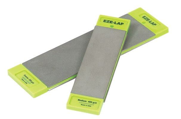 Eze-Lap Set of 2 Diamond Plates 150 x 50mm Double Sided 250/600 and 400/1200 Grit