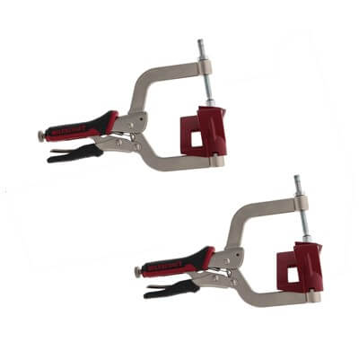 Milescraft Set of 2 Face Frame Corner Clamps 31.8mm Capacity