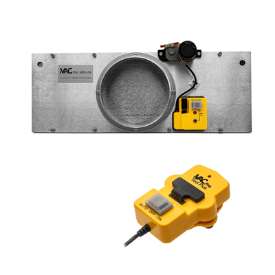 iVAC Automatic Blast Gate 6in Metal & Tool Plus Pro for Dust Extraction