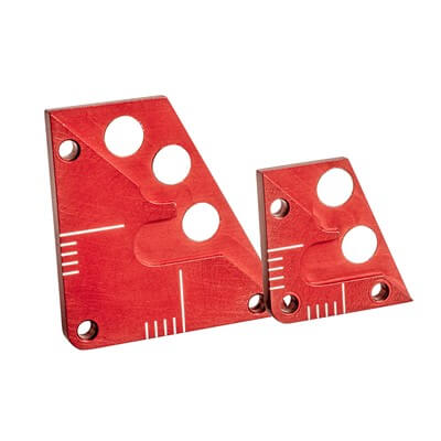 Infinity Set of 2 Setup Jigs for Lock Mitre Router Bits