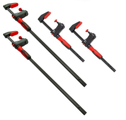 Bessey Set of 4 GearKlamp Transmission Clamps 2x 300mm + 2x 600mm Capacity 
